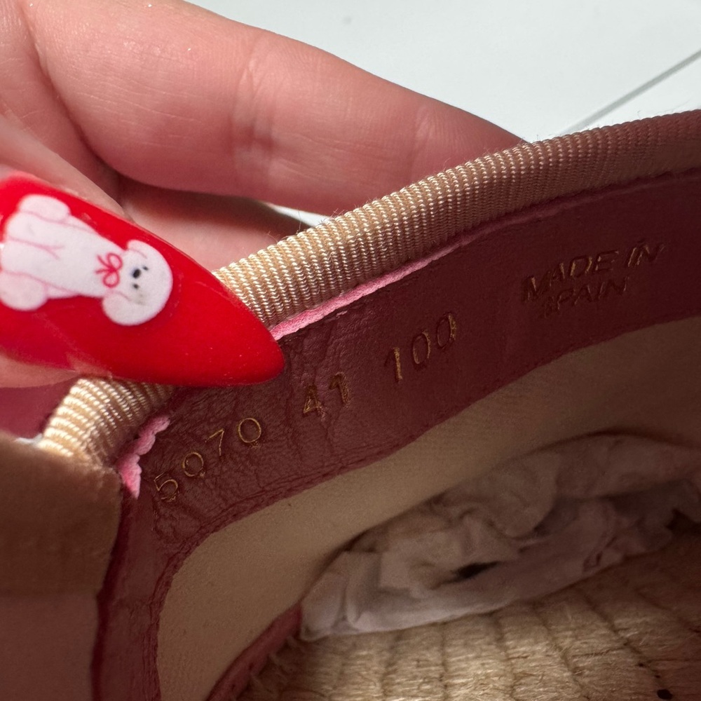 Gucci Pink Espadrilles with Iconic Logo - Picture 4 of 4